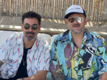 Pocho Lavezzi y su hermano, Diego