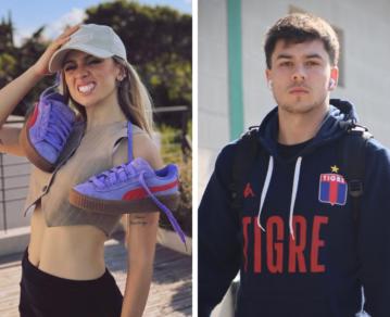 Morena Beltrán, in fraganti con un jugador de Boca en Punta del Este