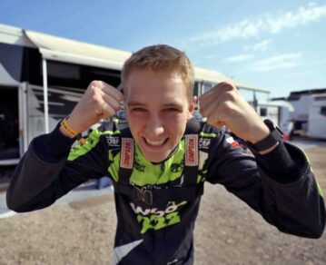 La historia de Eryk Goczal, el ganador más joven de la historia del rally Dakar que se crió en un parque de diversiones