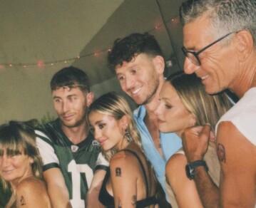 Las fotos del cumpleaños de Morena Beltrán en familia y con Lucas Blondel como invitado de lujo