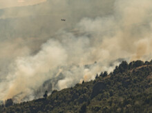 Incendio en el Parque Nacional Los Alerces