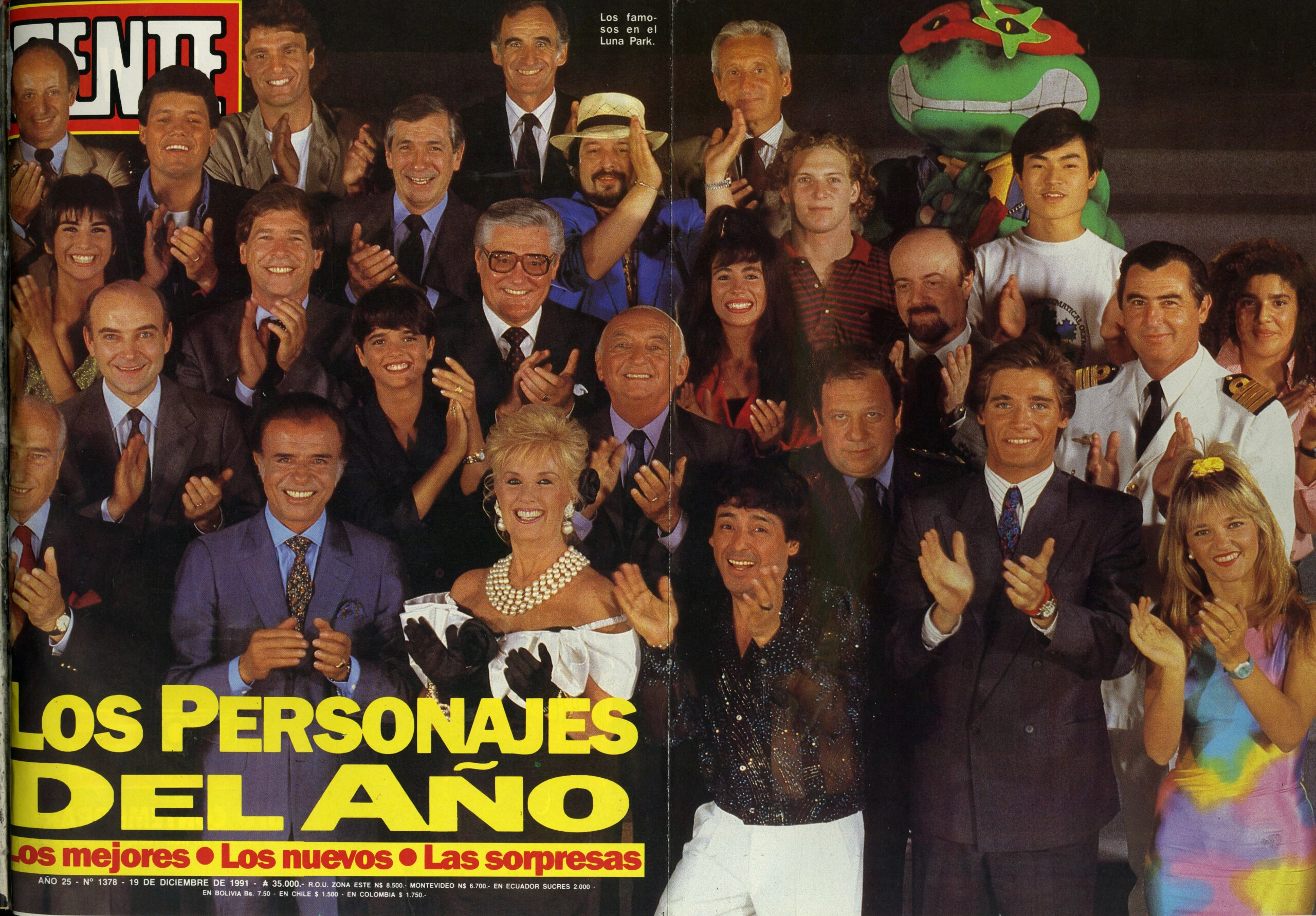 Los Personajes del Año 1991. 