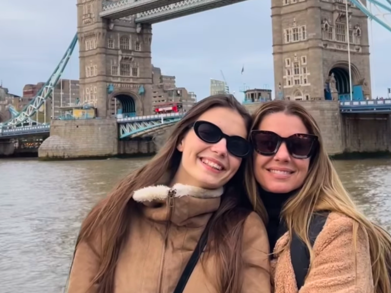 Gege Neumann and Daughter Helena Otamendi Take London by Storm