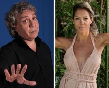 La salida romantica de Coco Sily y su nueva novia, Chimi Meza, al teatro