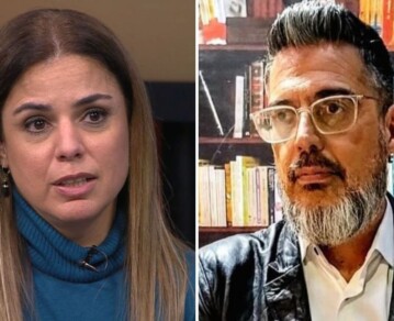 ¿Reconciliados? Marina Calabró y Rolando Barbano llegaron juntos a la radio