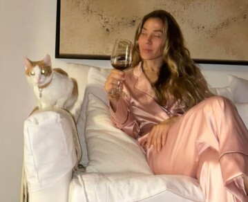 Jimena Barón mostró la intimidad de su nuevo hogar y cómo se adaptó Torino, su gato