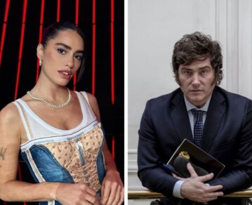 El irónico comentario de Lali Espósito contra Javier Milei en la televisión española