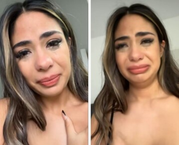 Daniela Celis colapsó, se filmó llorando y lo subió a sus redes: "Entré en crisis"