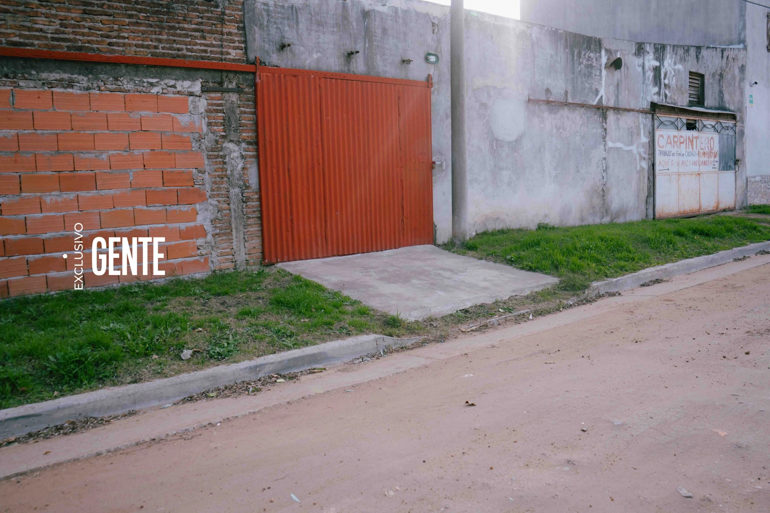 El lugar en donde se produjo el crimen de Fernando Pastorizzo, en Gualeguaychú. 