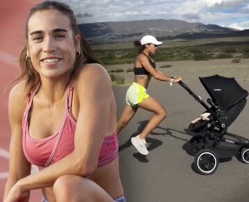 La inspiradora historia de Belén Casetta: compitió embarazada, entrena con su beba y ahora va por los Juegos Olímpicos de París