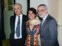 Julio Bitelli, el embajador de Brasil, junto a Ludovice y su mujer.