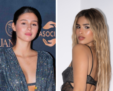 Delfina Moritán y Julieta Poggio: similitudes y diferencias de sus joviales looks de gala