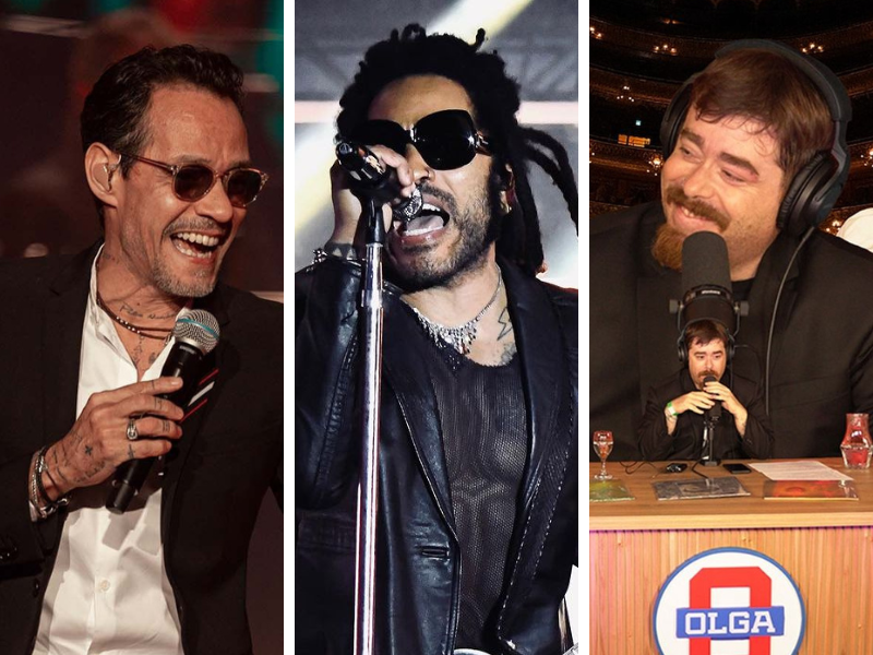 De Lenny Kravitz y Marc Anthony al equipo de OLGA, los shows ...