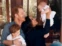 Meghan y Harry junto a sus hijos Archie y Lilibet