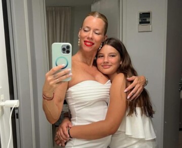 Las fotos de la íntima merienda de cumpleaños de Sienna, la hija menor de Nicole Neumann y Fabián Cubero