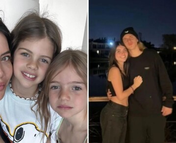 Wanda Nara mostró cómo es la relación de sus hijas con la nueva novia de Valentino López