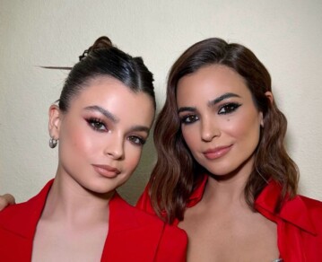 Matching de outifts y talento puro: Agustina Cherri y su hija Muna deslumbraron en el "Cris Morena Day"