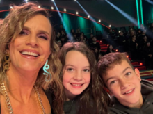 Diana Bolocco junto a sus hijos más chicos