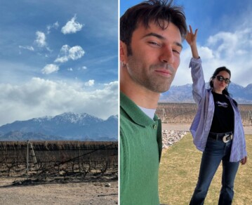 Las mejores fotos del romántico fin de semana de Lali Espósito y Pedro Rosemblat en Mendoza