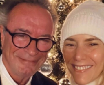 Oscar Martínez y Marina Borensztein celebraron su aniversario: "18 años de amor y aventuras"
