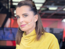 Paula García, la conductora de TN