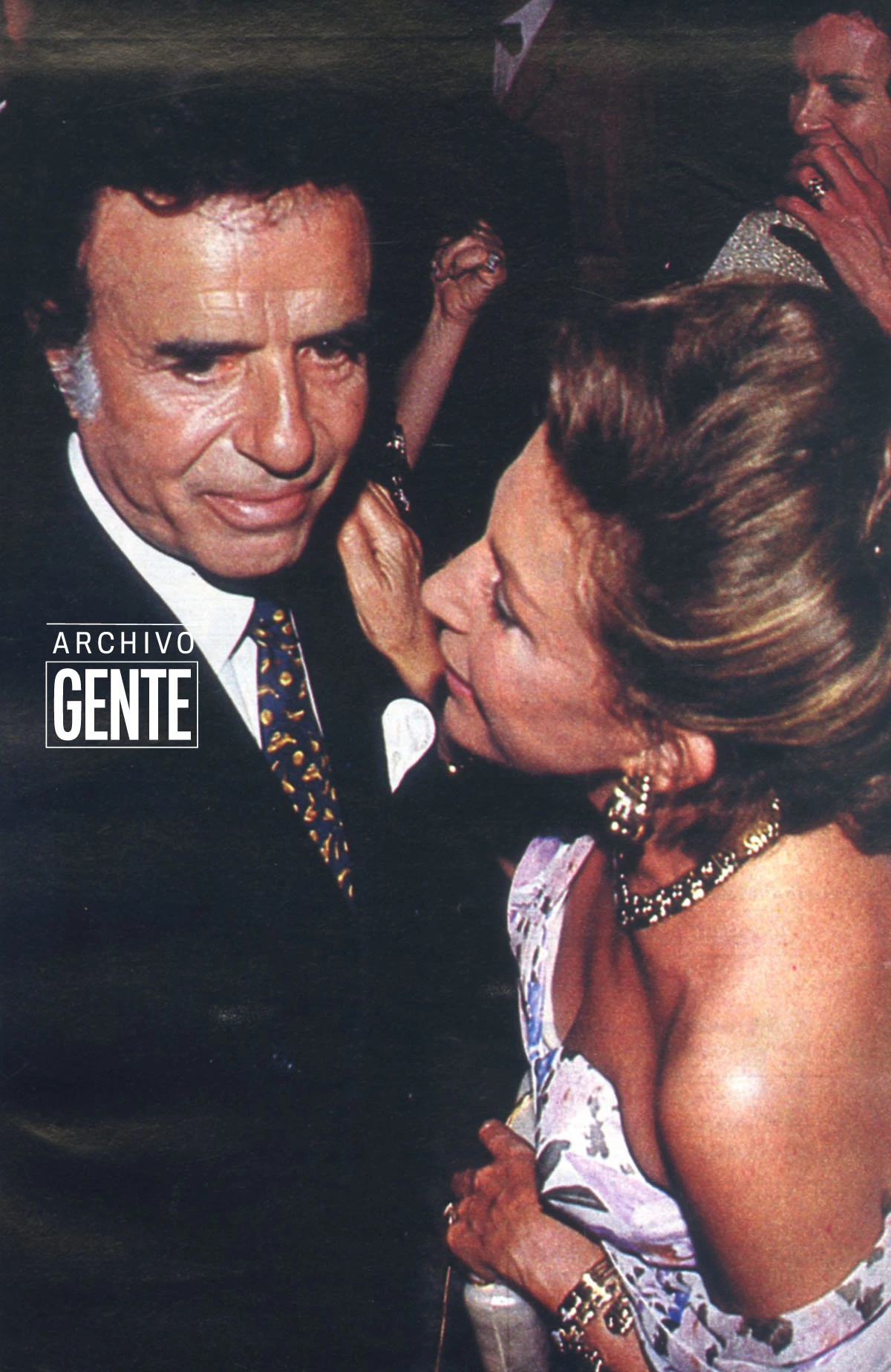 Carlos Menem y María Julia Alsogaray