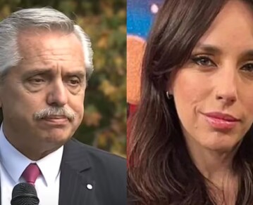 El escandaloso video de Tamara Pettinato con Alberto Fernández en una situación muy íntima