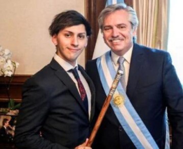 La contundente reacción de Dyhzy a la denuncia que recibió su papá, Alberto Fernández