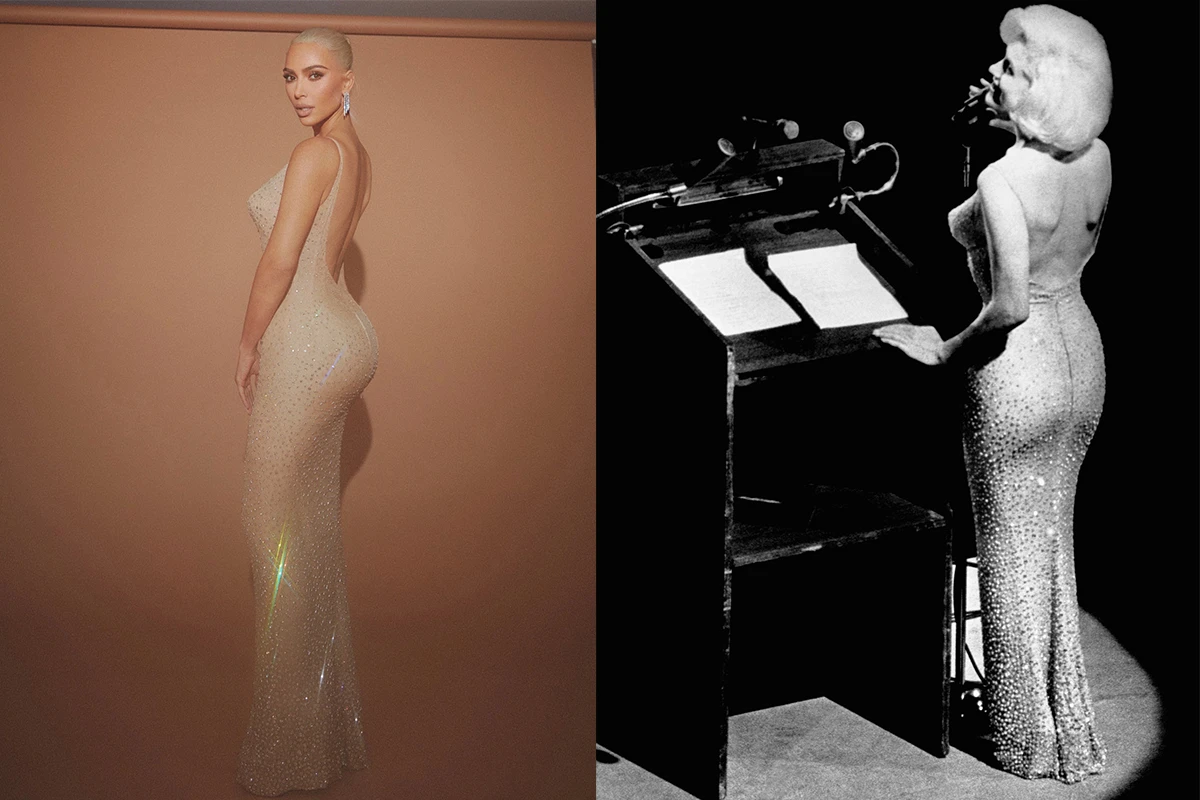 Kim Kardashian-Marilyn Monroe-Ozempic