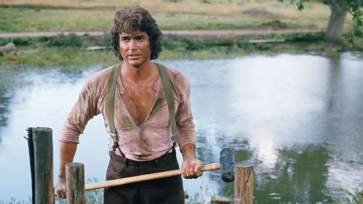 Michael Landon, uno de los grandes galanes de la ficción. 