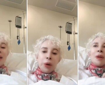 Nacha Guevara habló desde el hospital tras su operación de urgencia