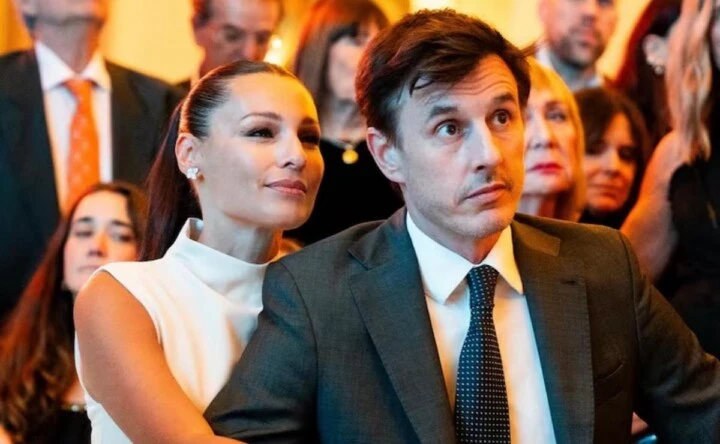 Pampita y Roberto García Moritán