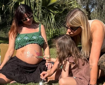 Vitto Saravia celebró el baby shower de su hijo Lío: así fue el divertido "Garden Party" que le organizaron sus amigas