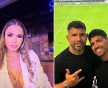 Tras la detención de su ex, el hermano del Kun Agüero rompió el silencio