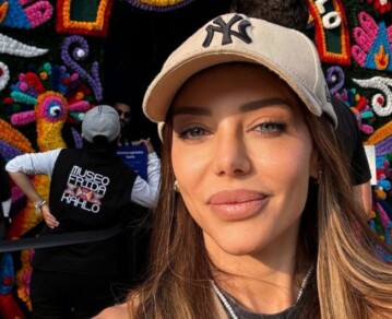El especial y pintoresco lugar que visitó Evangelina Anderson en México