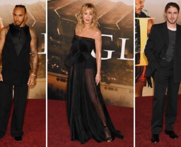 De Paul Mescal a Connie Nielsen y Lewis Hamilton: los looks que causaron furor en la avant premiere de "Gladiador II"