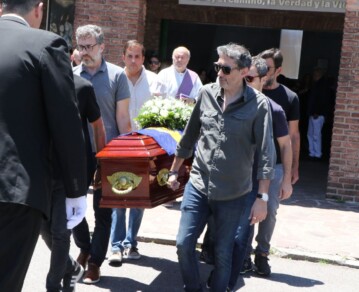 Así fue el último adiós a Roberto Giordano
