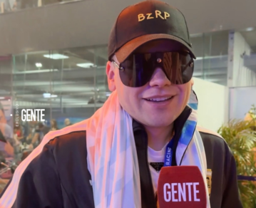 Bizarrap vive la euforia por Franco Colapinto en la Fórmula 1: "Están todos locos por él"