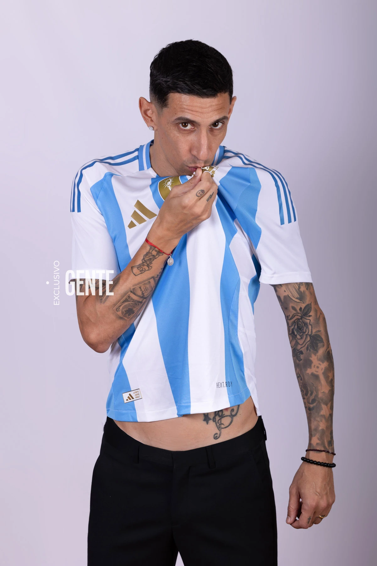 Ángel Di María para Revista GENTE