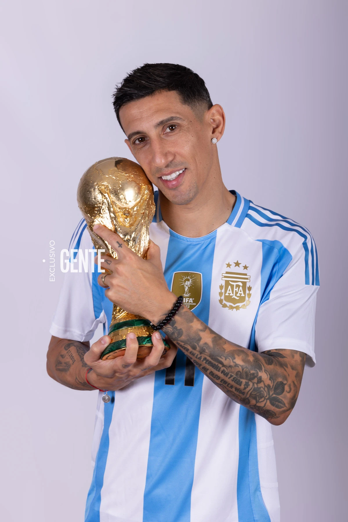 Ángel Di María para Revista GENTE