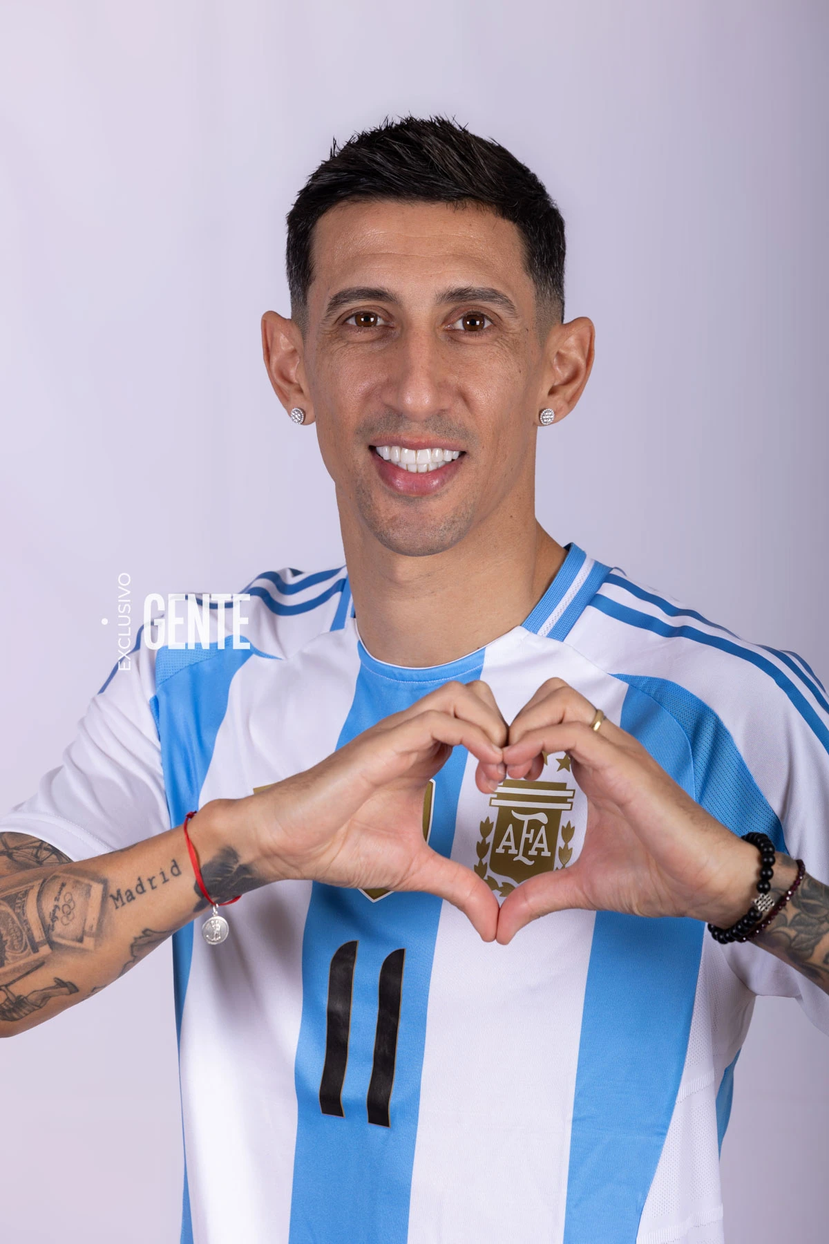 Ángel Di María para Revista GENTE