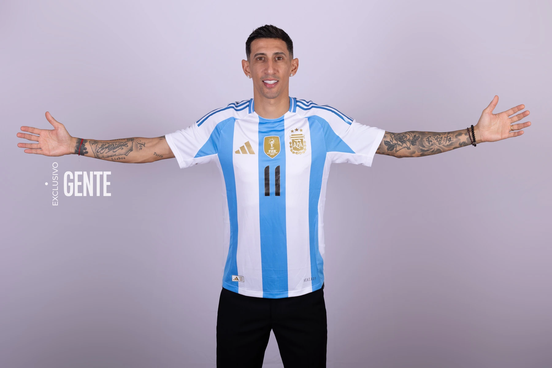 Ángel Di María para Revista GENTE