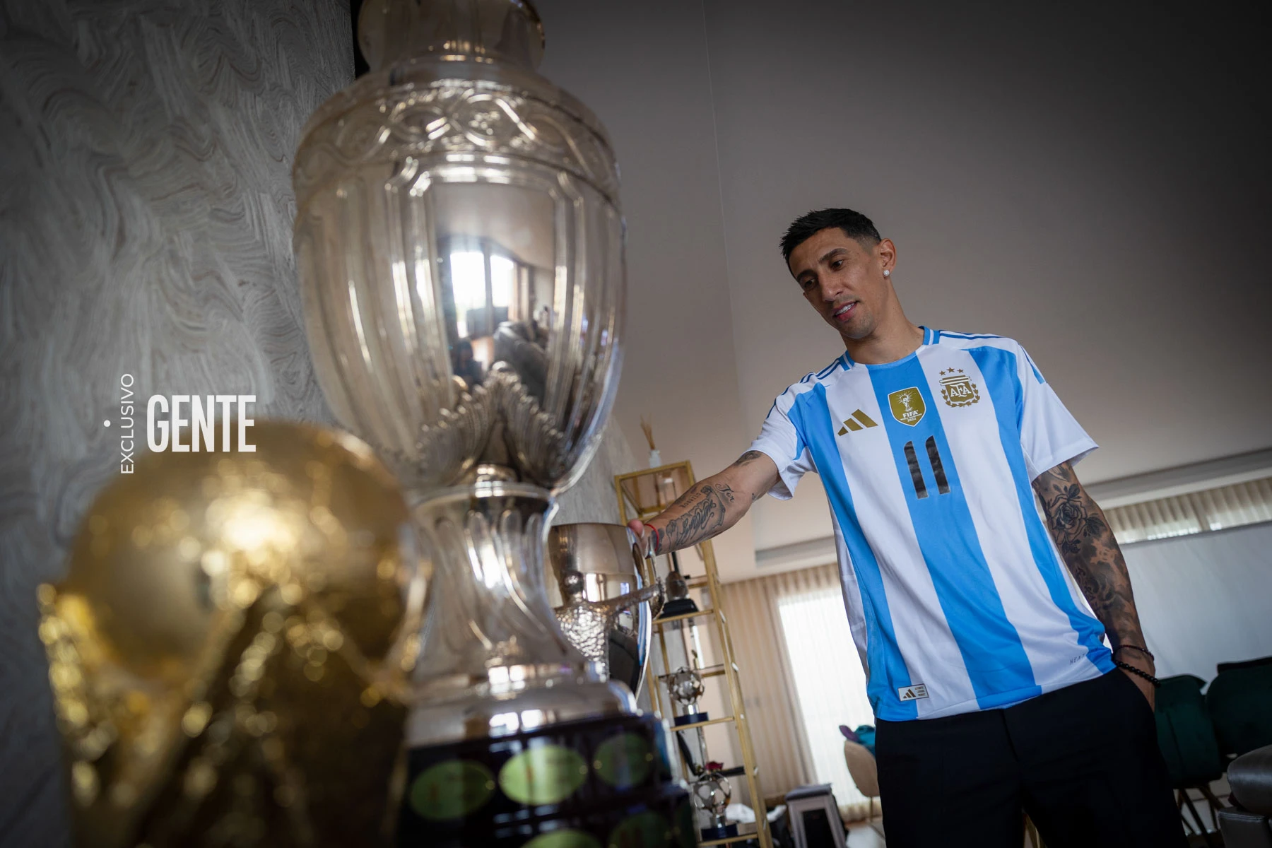 Ángel Di María para Revista GENTE