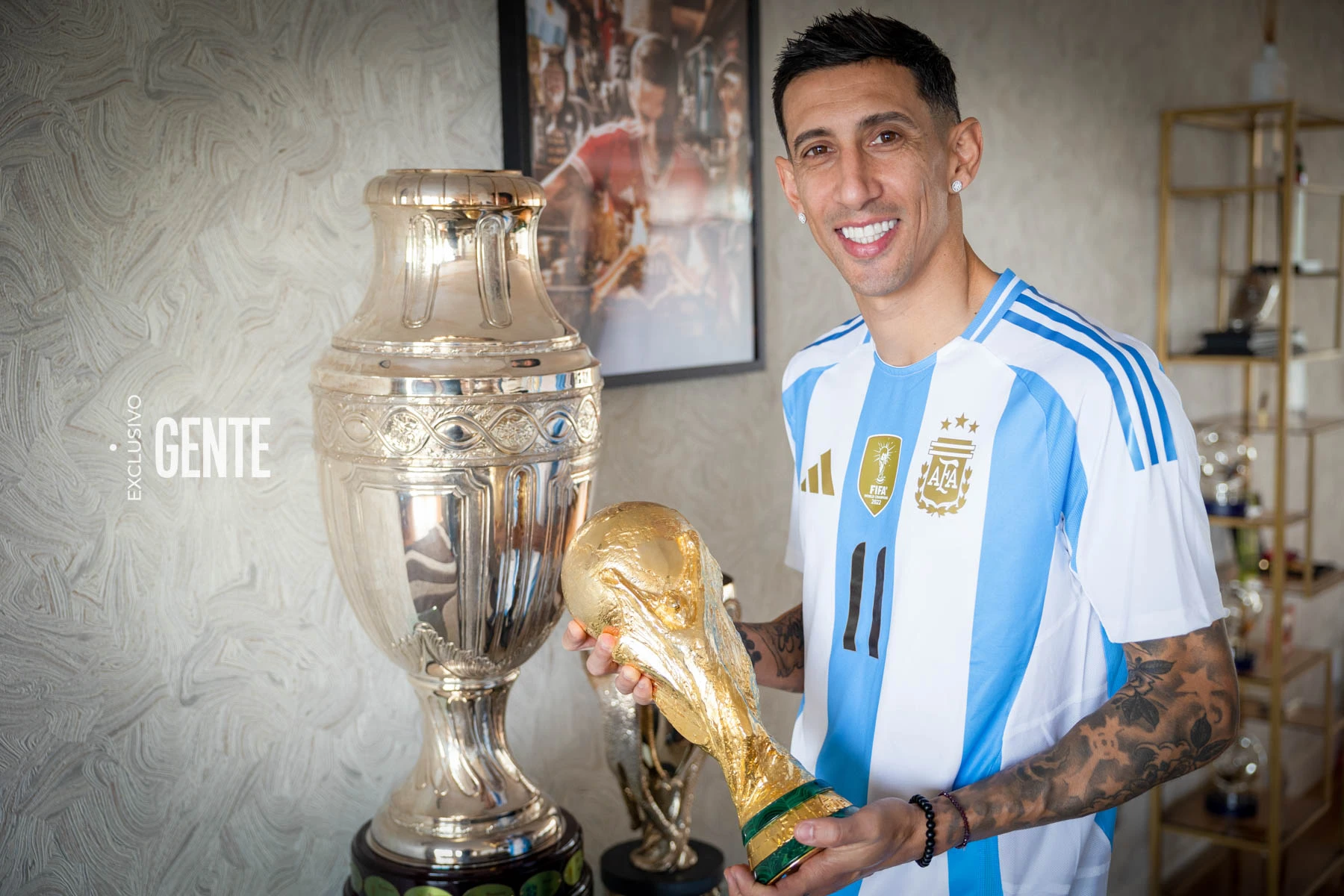 Ángel Di María para Revista GENTE