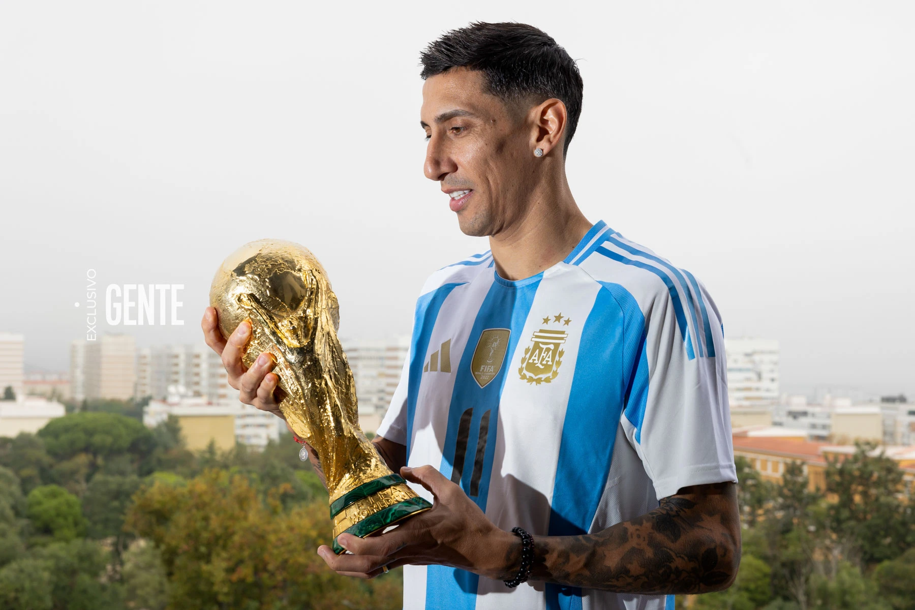 Ángel Di María para Revista GENTE