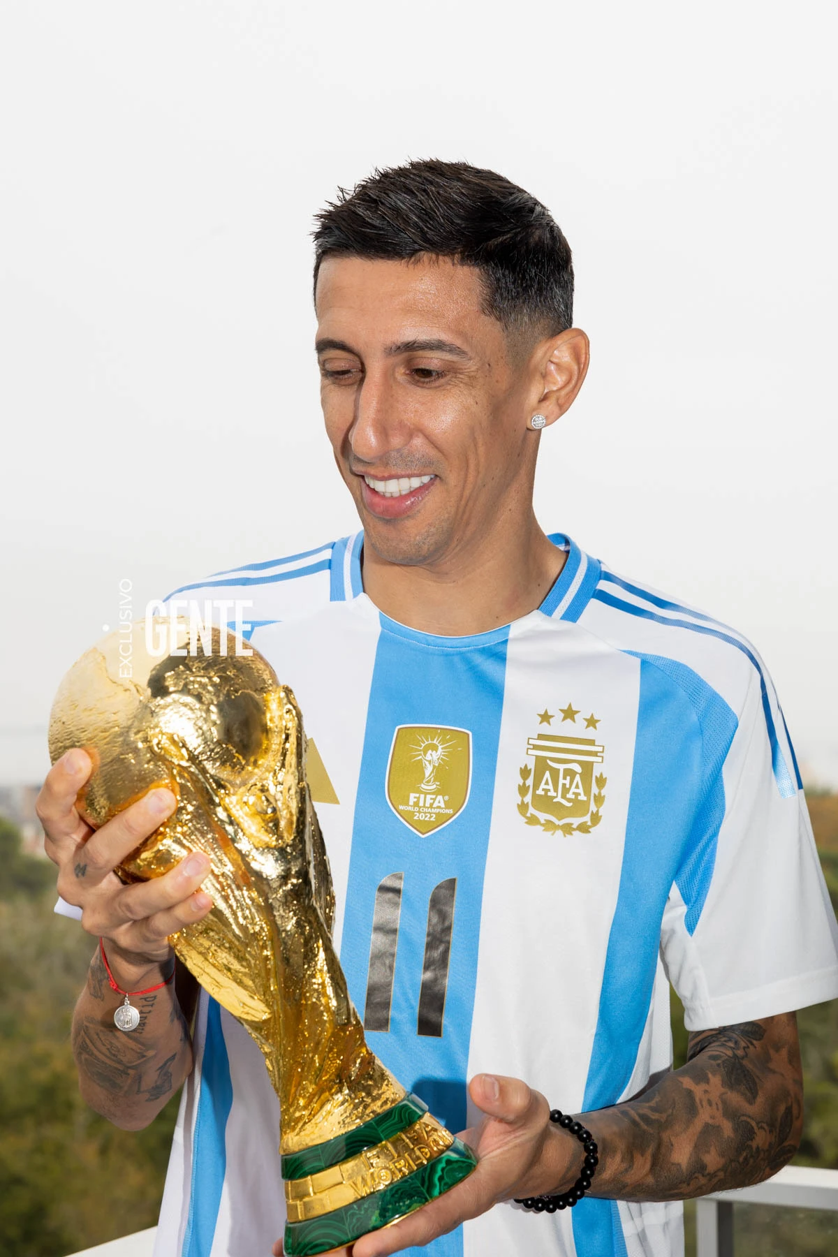 Ángel Di María para Revista GENTE