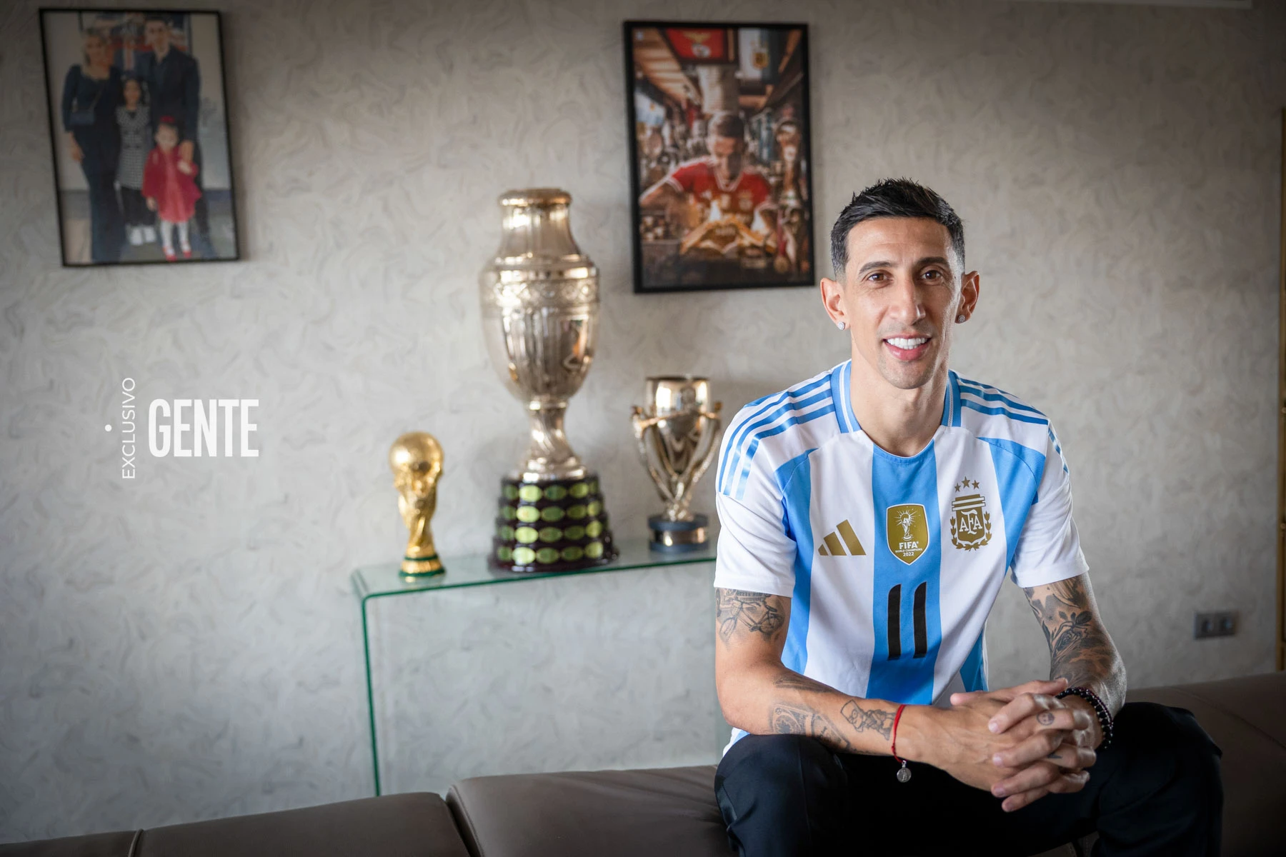 Ángel Di María para Revista GENTE