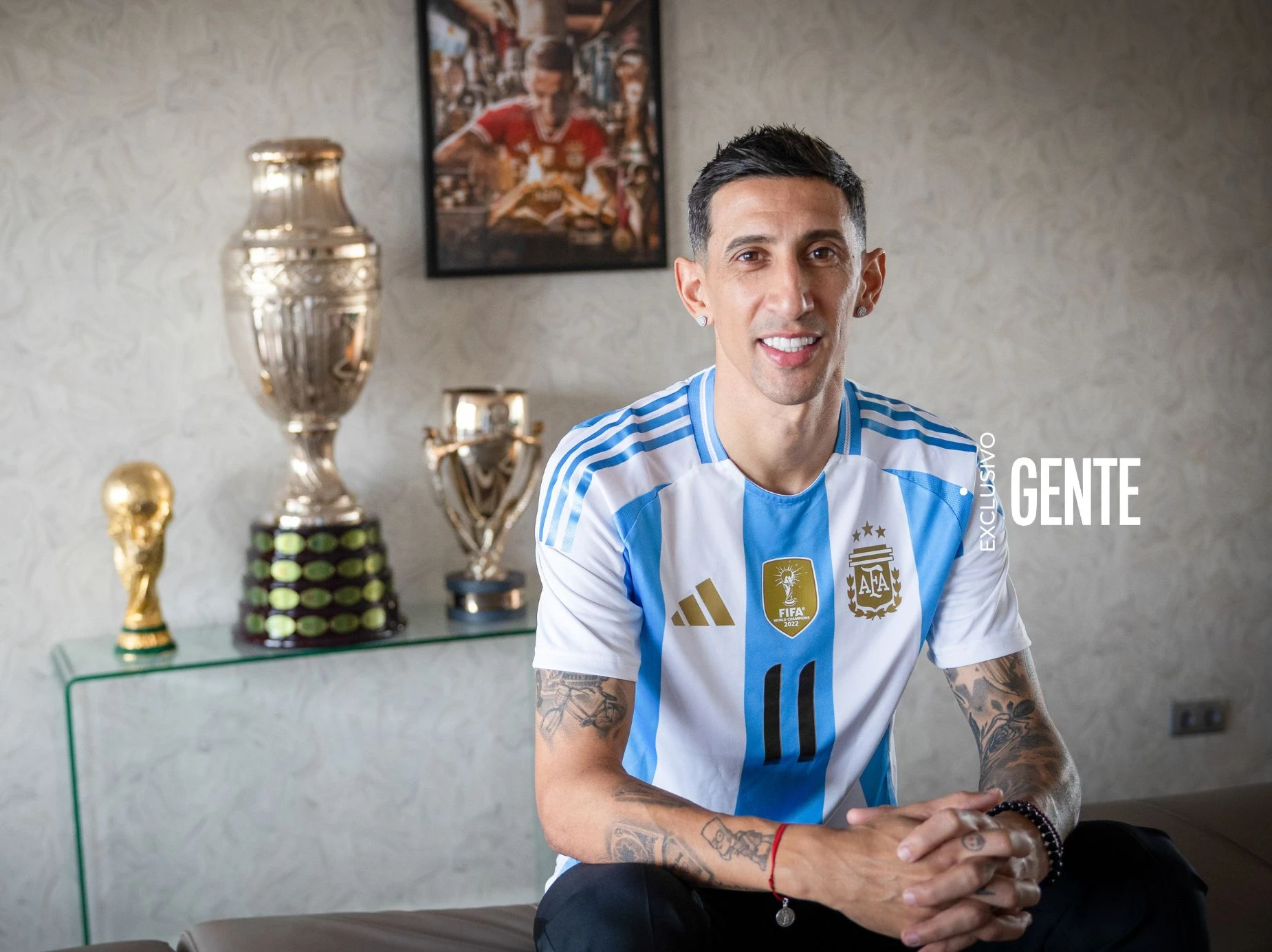 Ángel Di María para Revista GENTE