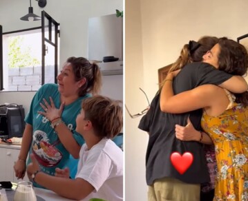 Así sorprendió Jimena Barón a sus seres queridos al contarles que está embarazada