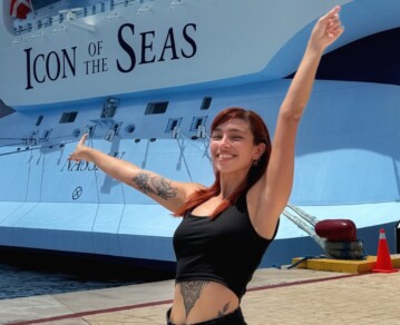 Una fotógrafa argentina consiguió el trabajo de sus sueños a bordo de un crucero: cómo es su vida y cuánto gana por mes